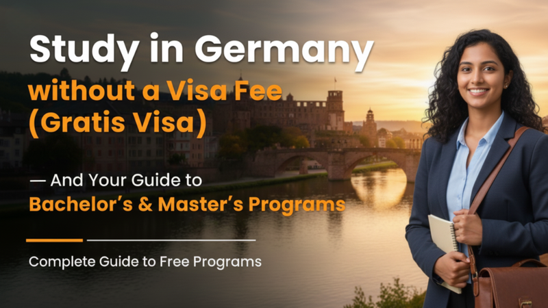 Study in Germany Without a Visa Fee: A Complete Humanized Guide for Indian Students