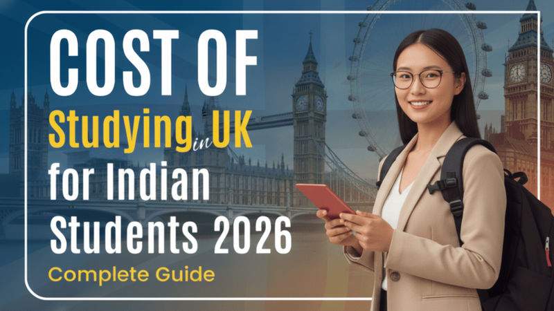 The Complete Guide to the Cost of Studying in UK for Indian Students in 2026