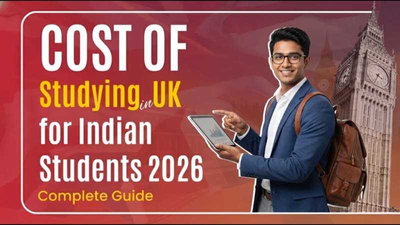 The Complete Guide to the Cost of Studying in the UK for Indian Students in 2026