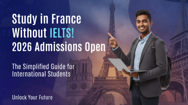 France Student Visa Without IELTS in 2026 A Complete and Humanized Guide for Indian Students