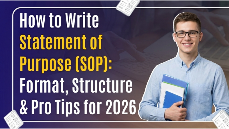 The Complete SOP Guide for Study Abroad in 2026: Crafting Your Path to Success