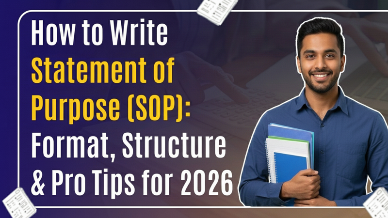 SOP Guide for Study Abroad in 2026: How to Write Statement of Purpose That Truly Reflects Your Journey