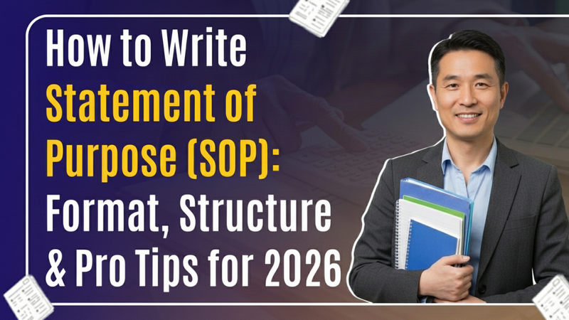 SOP Guide for Study Abroad in 2026: A Complete and Human Focused Approach to Writing Your Statement of Purpose