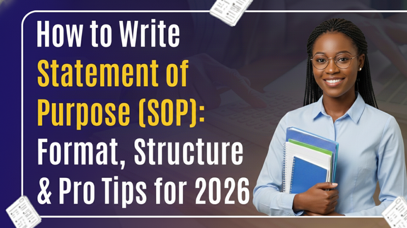 SOP Guide for Study Abroad in 2026: A Human and Practical Approach for Indian Students