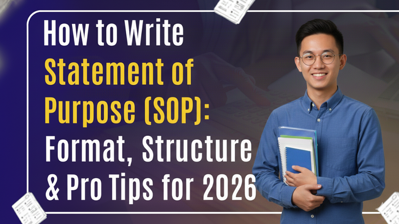 SOP Guide for Study Abroad in 2026: A Complete, Humanized Guide to SOP Structure and Writing Success