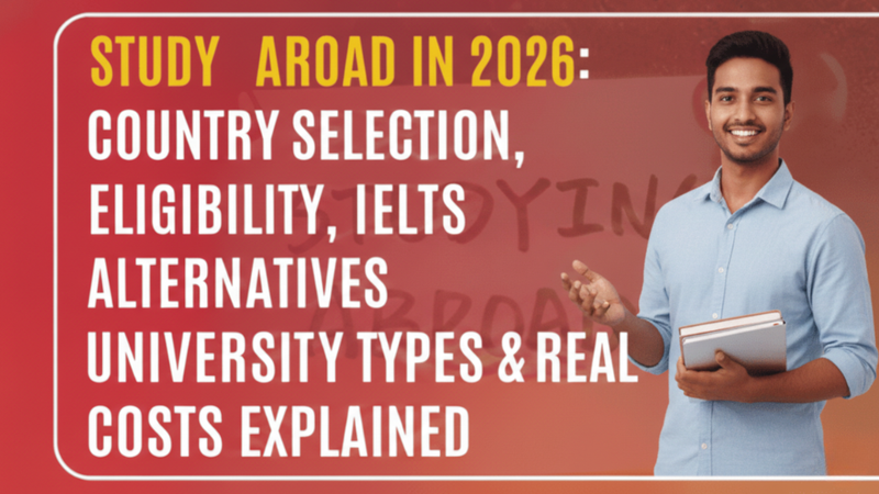 Study Abroad in 2026: A Human and Honest Guide to the Cost of Studying Abroad from India