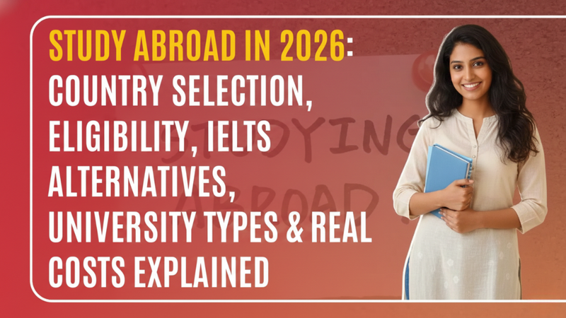 Study Abroad in 2026: A Complete Humanized Guide for Indian Students Planning Their Global Journey
