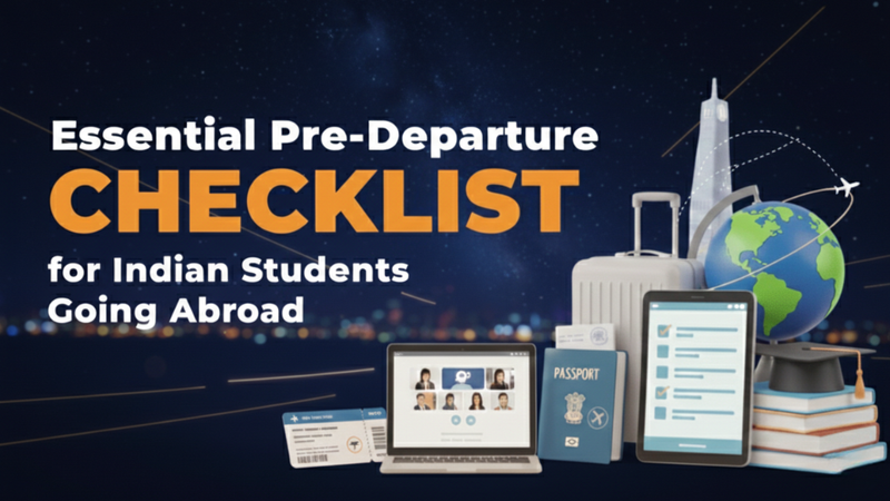 Pre-Departure Checklist for Indian Students: Your Complete Guide to a Confident Study Abroad Journey