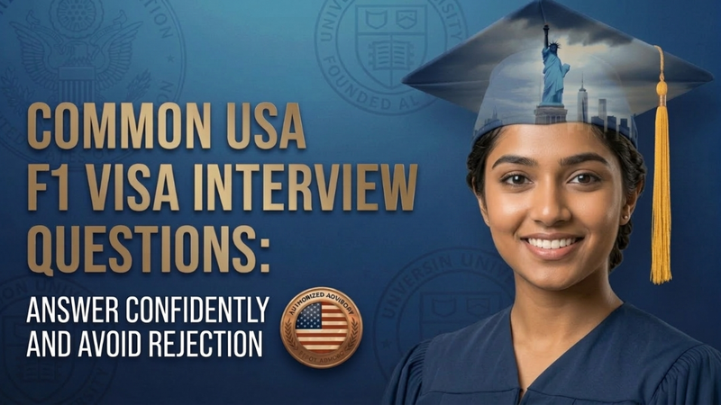 Common USA F1 Visa Interview Questions: Answer Confidently and Avoid Rejection