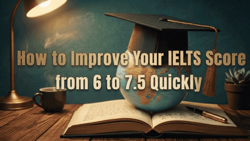 How to Improve Your IELTS Score from 6 to 7.5 Quickly