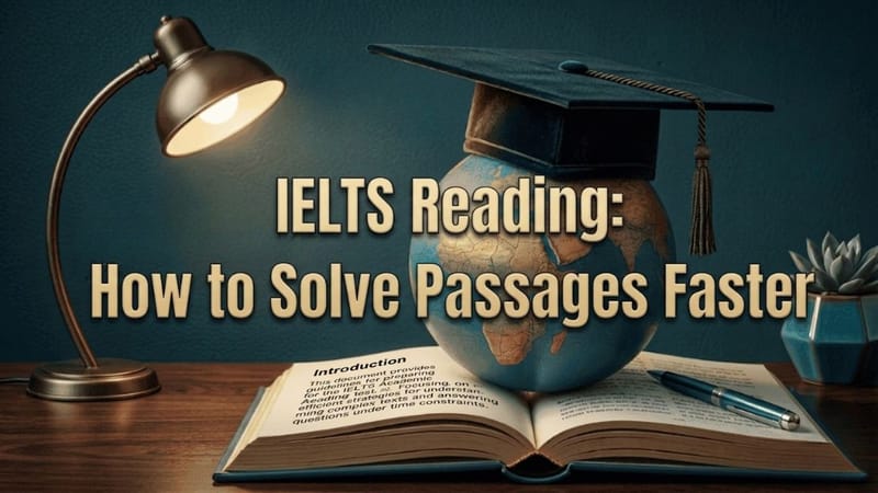 IELTS Reading: How to Solve Passages Faster