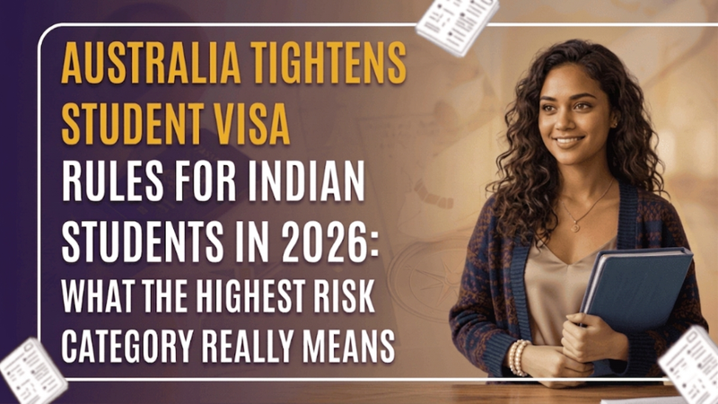 Australia Tightens Student Visa Rules for Indian Students in 2026: What the Highest Risk Category Really Means
