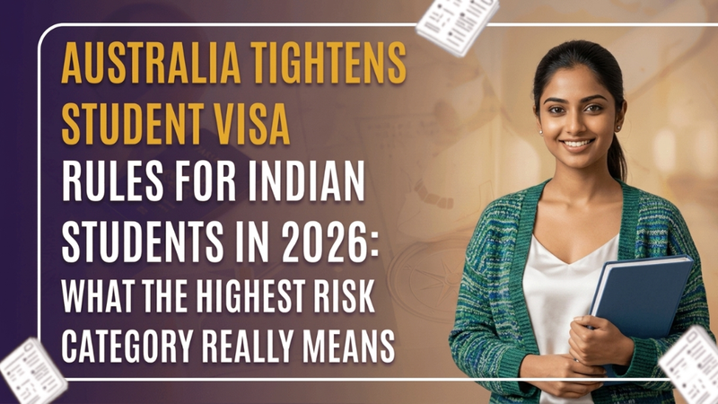 Australia Tightens Student Visa Rules for Indian Students in 2026: What the Highest Risk Category Really Means