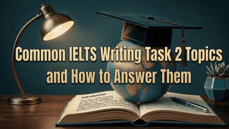 Common IELTS Writing Task 2 Topics and How to Answer Them