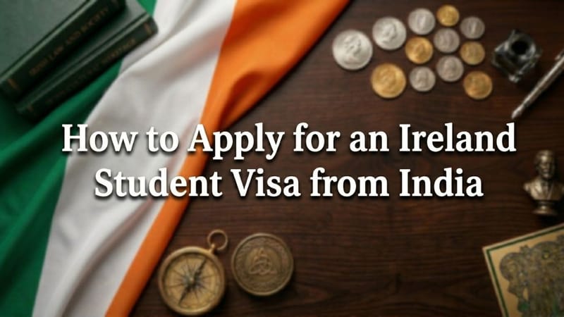 How to Apply for an Ireland Student Visa from India (Step-by-Step Guide)