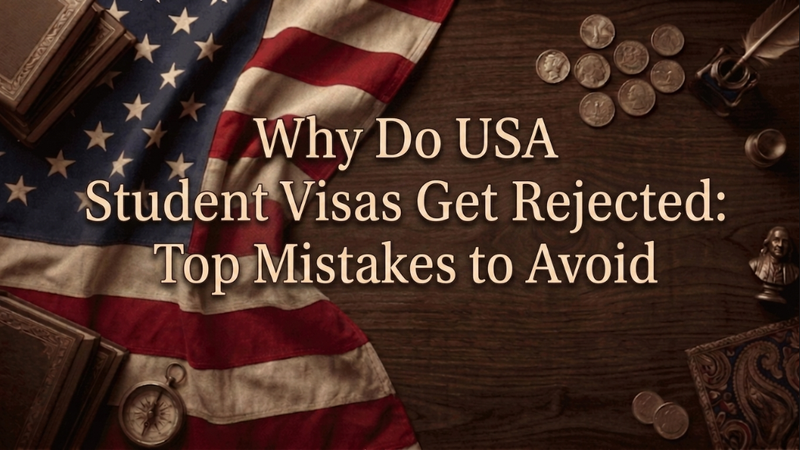 Why Do USA Student Visas Get Rejected Top Mistakes to Avoid