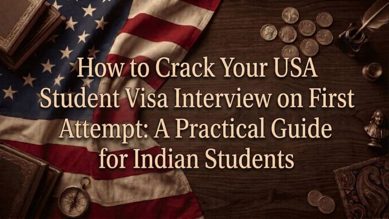 How to Crack Your USA Student Visa Interview on First Attempt A Practical Guide for Indian Students