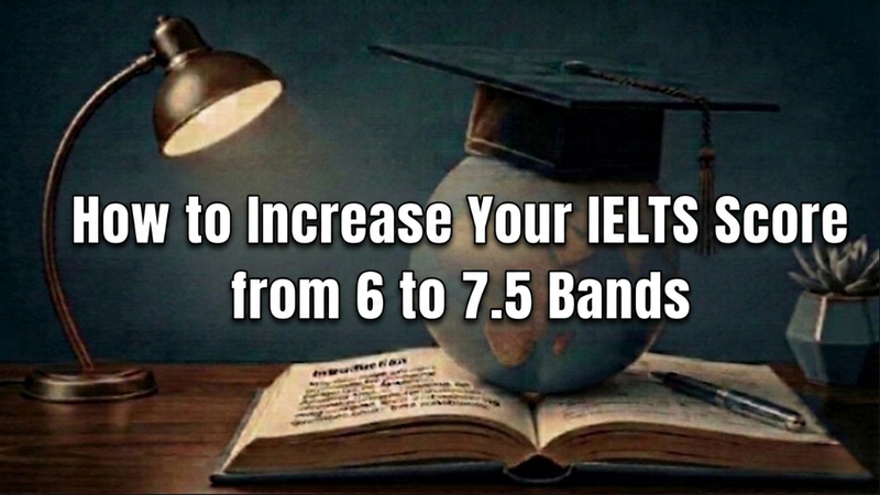 How to Increase Your IELTS Score from 6 to 7.5 Bands