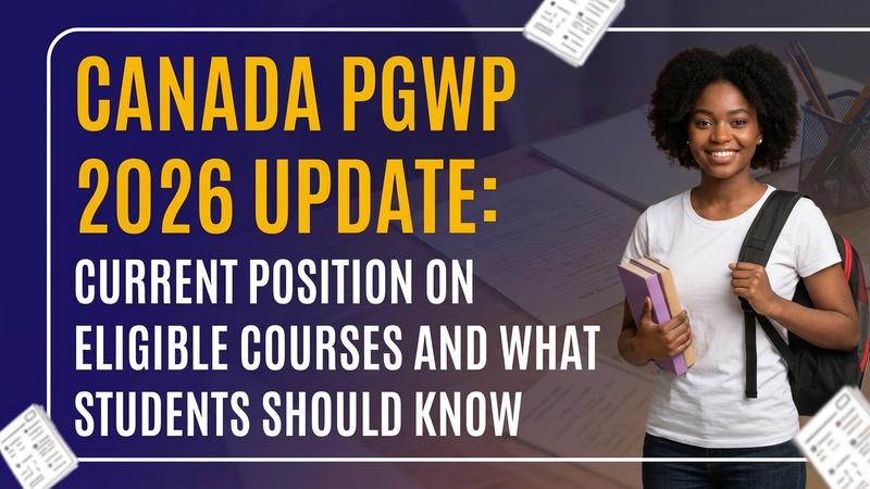 Canada PGWP 2026 Update: Current Position on Eligible Courses and What Students Should Know