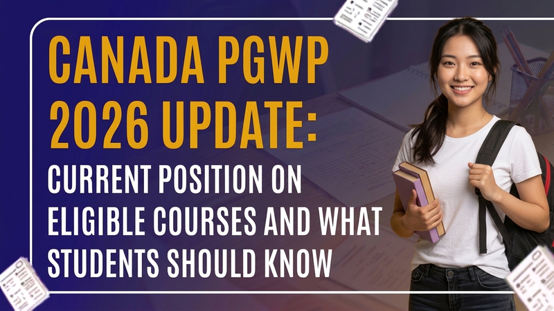 Canada PGWP 2026 Update: Current Position on Eligible Courses and What Students Should Know