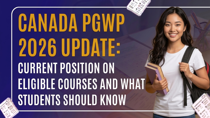 Canada PGWP 2026 Update: Current Position on Eligible Courses and What Students Should Know