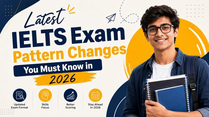 Latest IELTS Exam Pattern Changes You Must Know in 2026