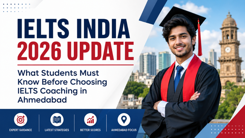 IELTS India 2026 Update: What Students Must Know Before Choosing IELTS Coaching in Ahmedabad
