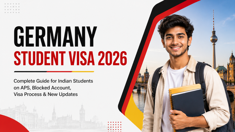 Germany Student Visa 2026: Complete Guide for Indian Students on APS, Blocked Account, Visa Process & Latest Updates