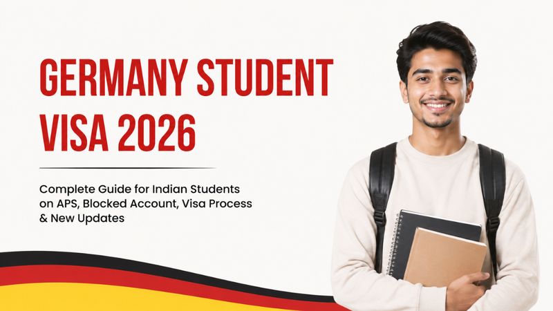 Germany Student Visa 2026: Complete Guide for Indian Students on APS, Blocked Account, Visa Process & Latest Updates