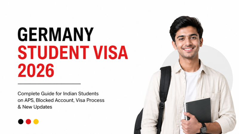 Germany Student Visa 2026: Complete Guide for Indian Students on APS, Blocked Account, Visa Process & Latest Updates