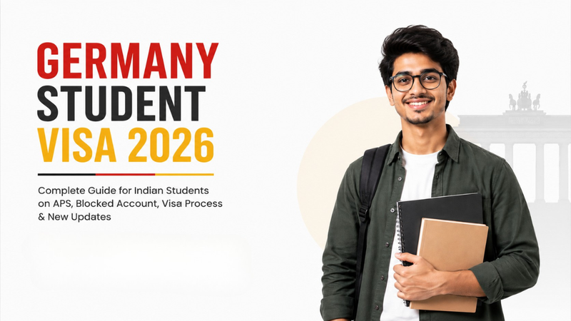 Germany Student Visa 2026: Complete Guide for Indian Students on APS, Blocked Account, Visa Process & New Updates