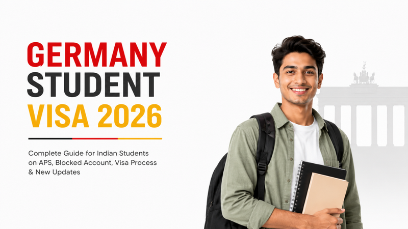 Germany Student Visa 2026: Complete Guide for Indian Students on APS, Blocked Account, Visa Process & New Updates