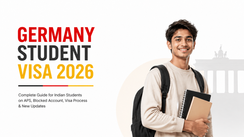 Germany Student Visa 2026: Complete Guide for Indian Students on APS, Blocked Account, Visa Process & New Updates
