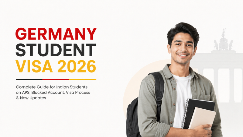 Germany Student Visa 2026: Complete Guide for Indian Students on APS, Blocked Account, Visa Process & New Updates