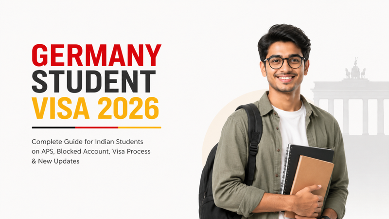 Germany Student Visa 2026: Complete Guide for Indian Students on APS, Blocked Account, Visa Process & New Updates