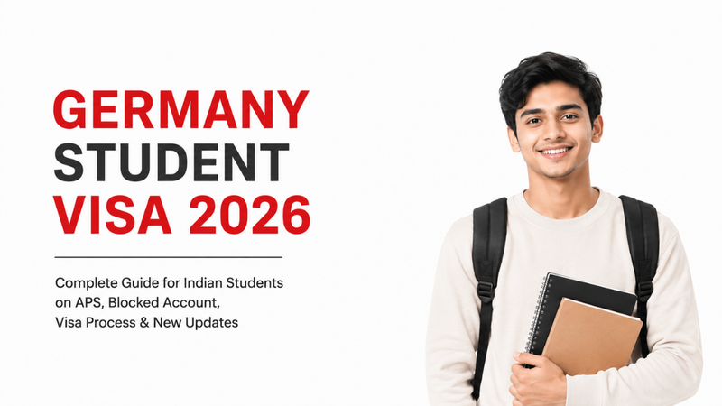 Germany Student Visa 2026: Complete Guide for Indian Students on APS, Blocked Account, Visa Process & New Updates