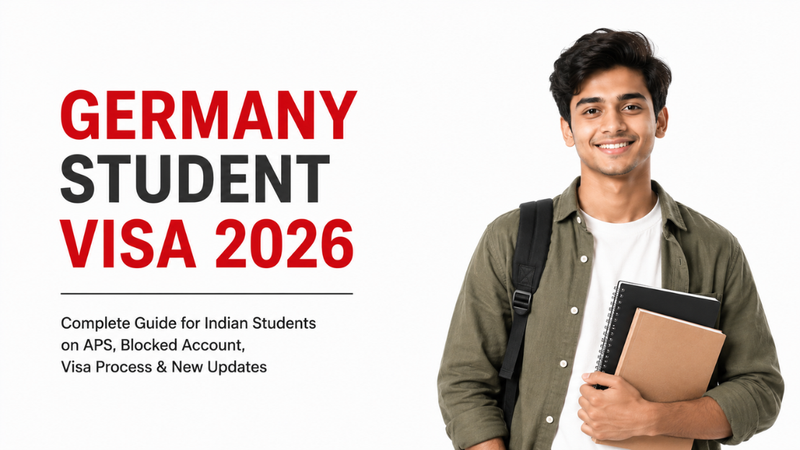 Germany Student Visa 2026: Complete Guide for Indian Students on APS, Blocked Account, Visa Process & New Updates