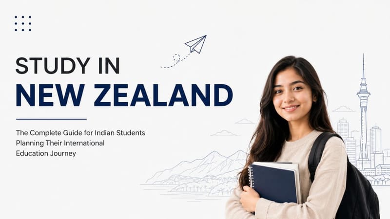 Study in New Zealand: The Complete Guide for Indian Students Planning Their International Education Journey