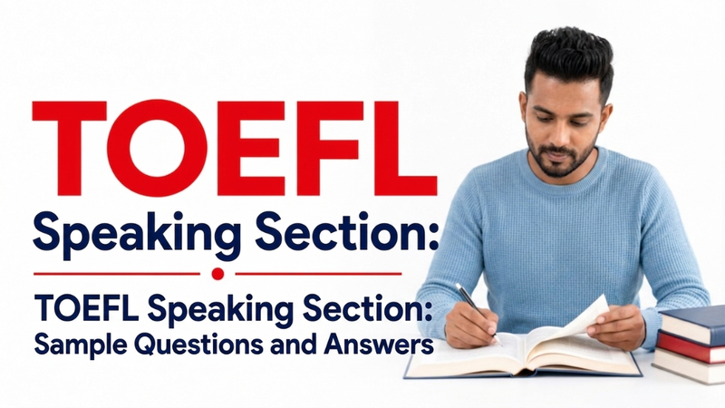 TOEFL Speaking Section: Sample Questions and Answers
