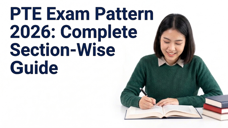 PTE Exam Pattern 2026: Complete Section Wise Guide