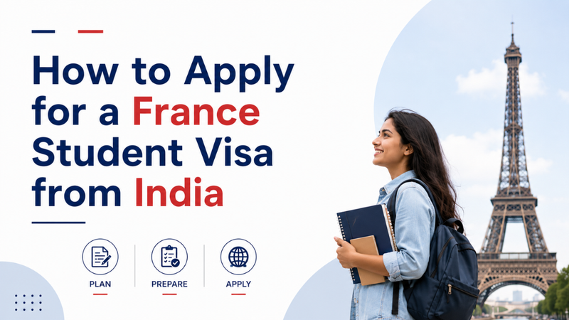 How to Apply for a France Student Visa from India