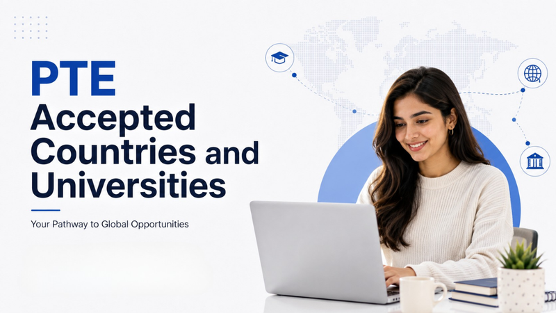 PTE Accepted Countries and Universities