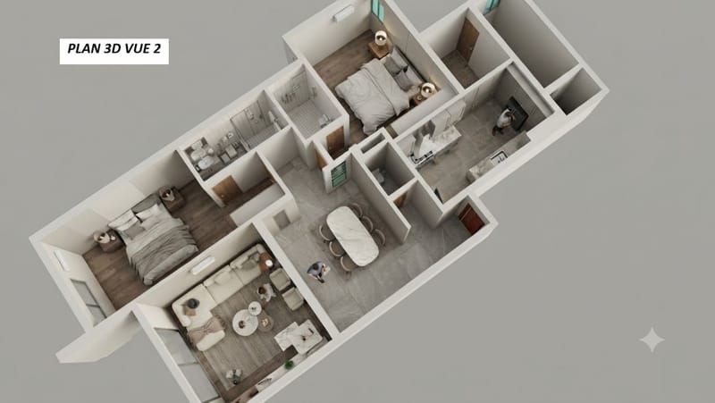 PLAN 3D & INTERIEUR