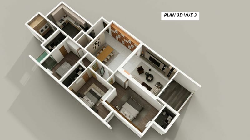 PLAN 3D & INTERIEUR