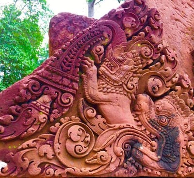 ツアーコース⑥　　　　　　　　　　大回りコース遺跡群　 　　　　　　プリア・カン、ニャック・ポアン、タ・ソーム、東メボン、プレ・ループ遺跡