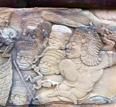 ツアーコース⑩　　　　　　　　　　　　　　　クバール・スピアン+バンテアイ・スレイ遺跡ツアー 　