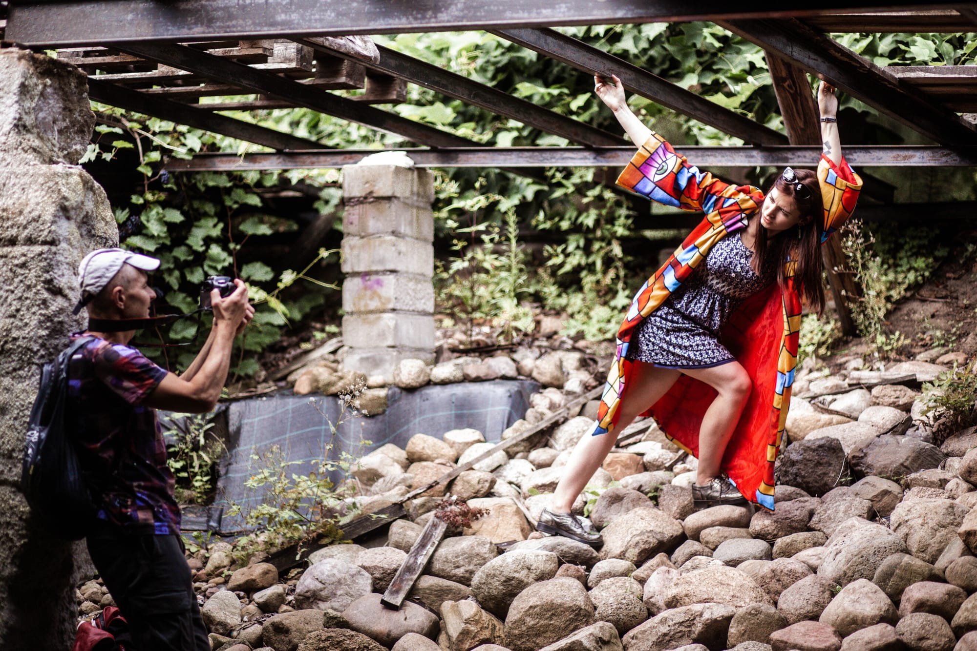 Fotograf: Romuald Krysiak Model: Uczestnicy Warsztatu