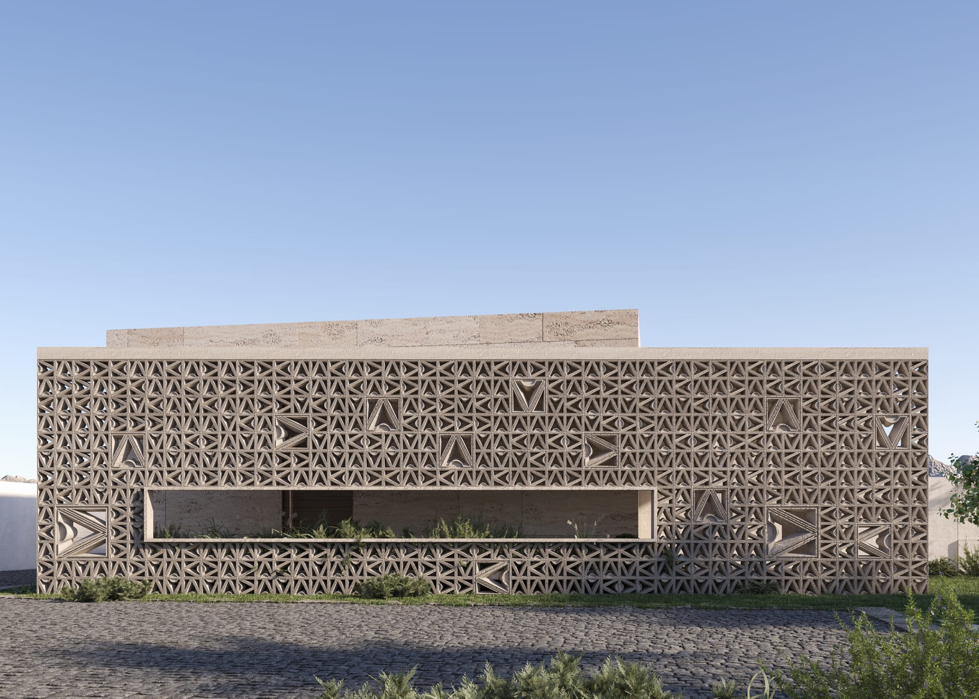 "Sculptural Tropical Elegance in a Contemporary Beachside Villa"