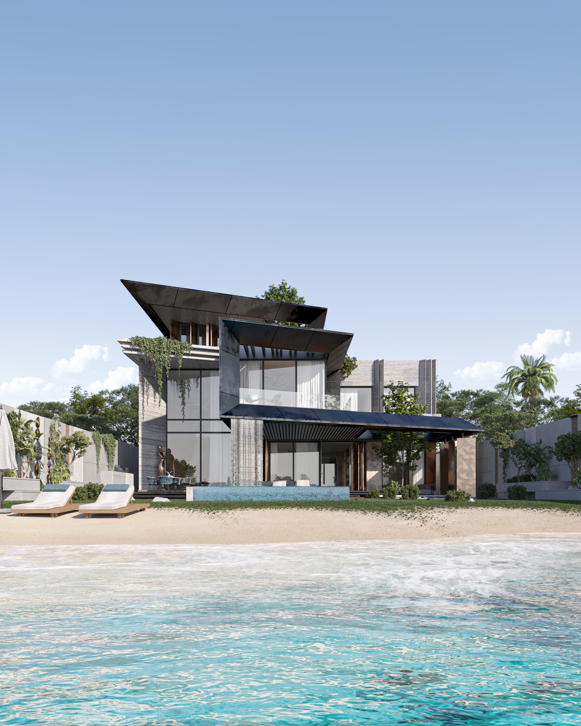 To create a timeless coastal sanctuary where architecture, nature, and light converge