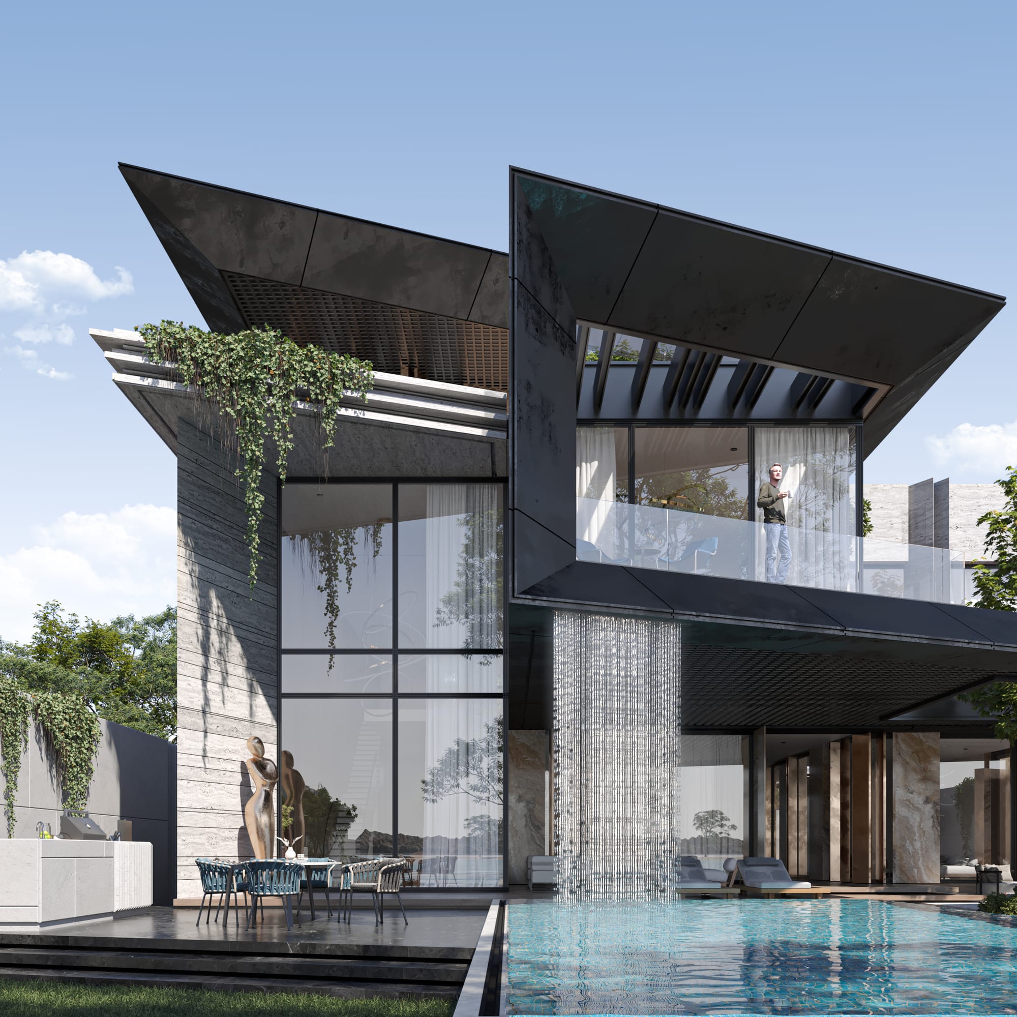 To create a timeless coastal sanctuary where architecture, nature, and light converge